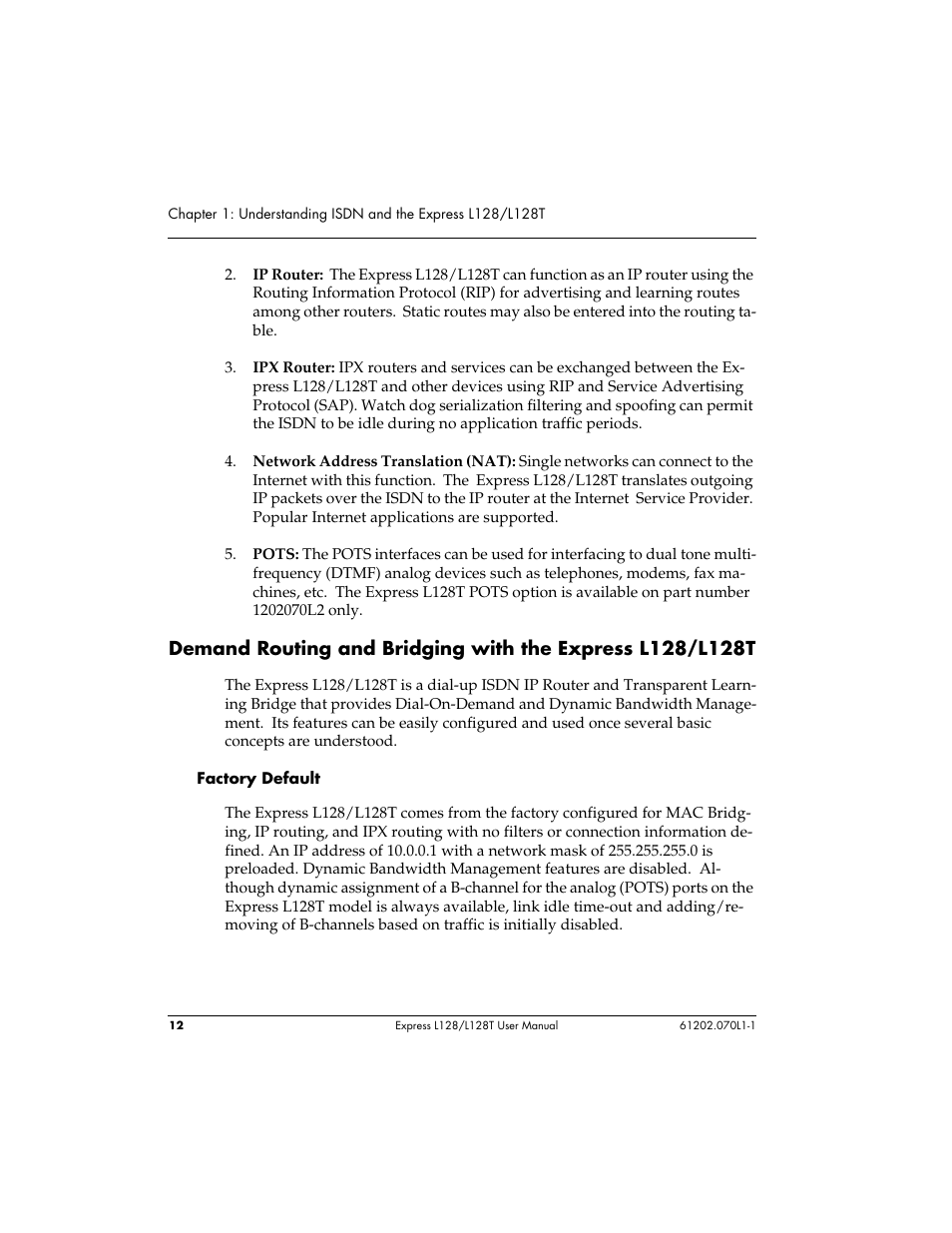 ADTRAN L128 User Manual | Page 29 / 200