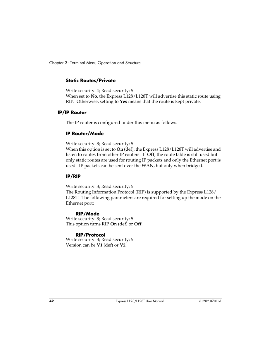 ADTRAN L128 User Manual | Page 59 / 200