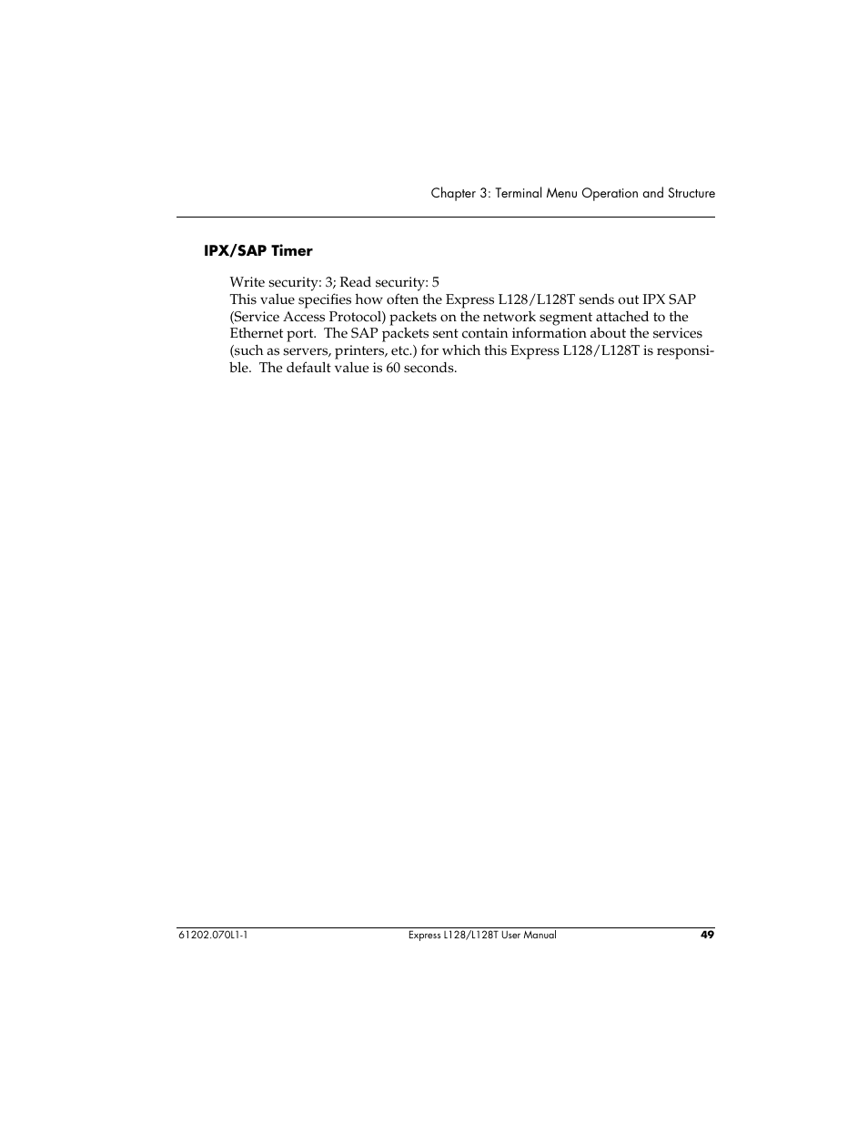 ADTRAN L128 User Manual | Page 66 / 200