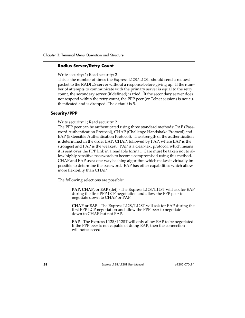 ADTRAN L128 User Manual | Page 75 / 200