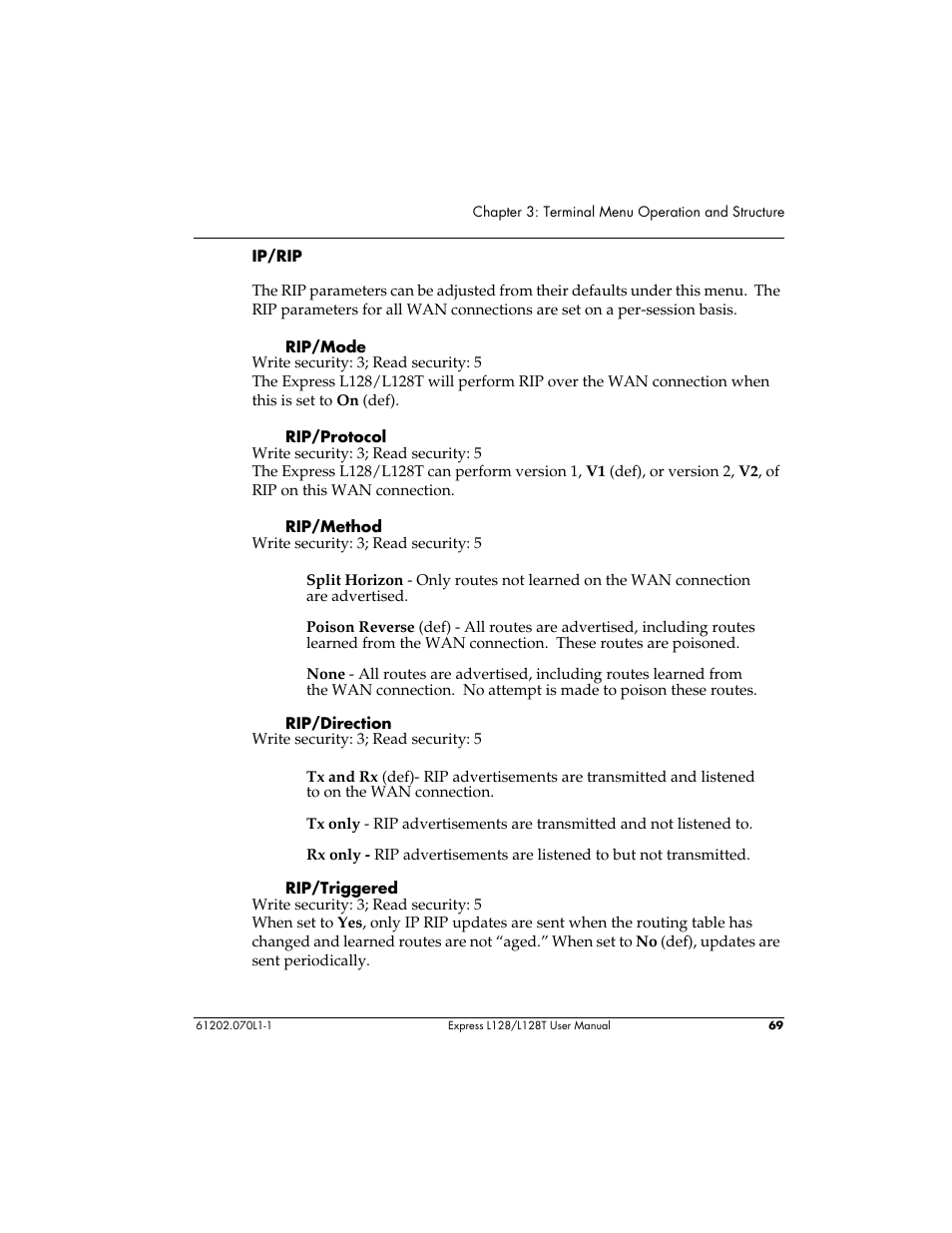 ADTRAN L128 User Manual | Page 86 / 200