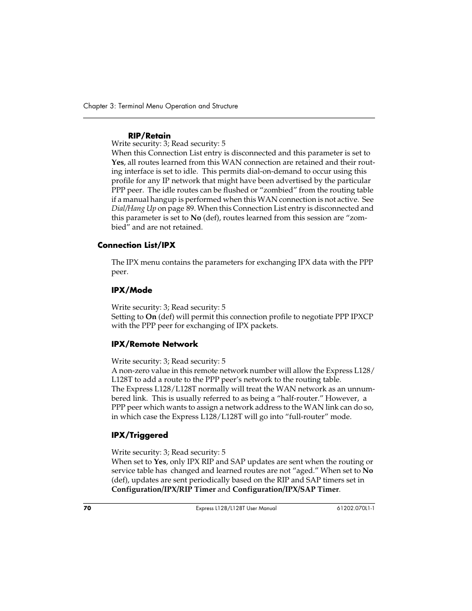 ADTRAN L128 User Manual | Page 87 / 200