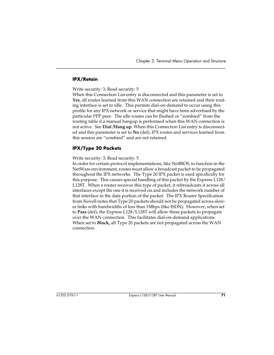 ADTRAN L128 User Manual | Page 88 / 200