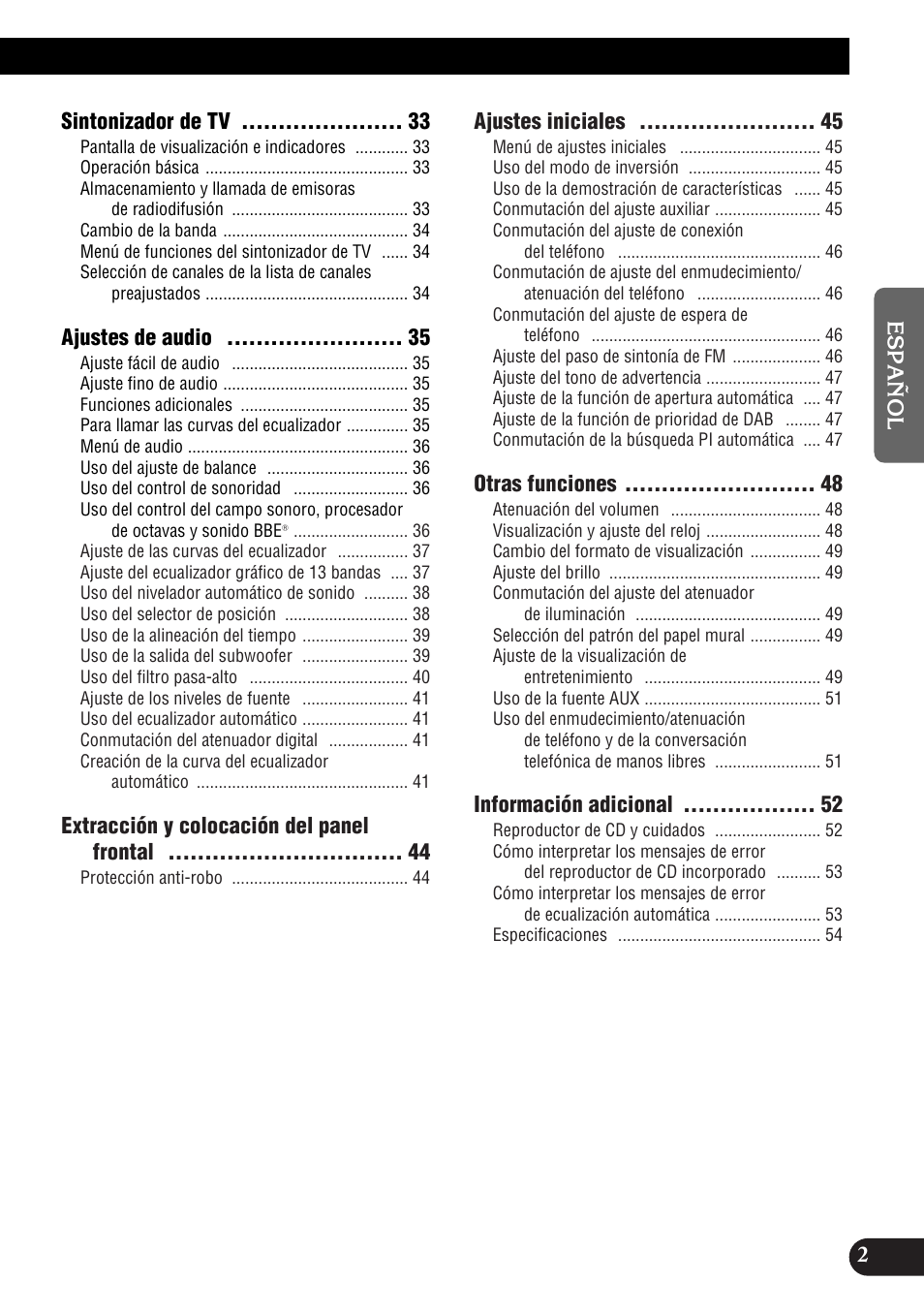 Pioneer DEH-P9300R User Manual | Page 57 / 112