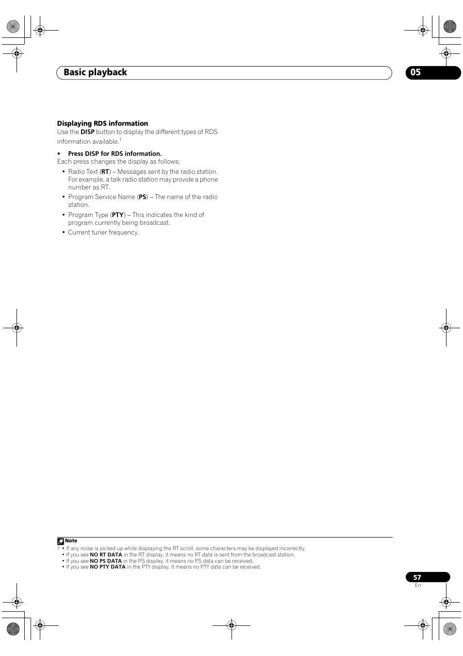 Basic playback 05 | Pioneer SC-LX82 User Manual | Page 57 / 148