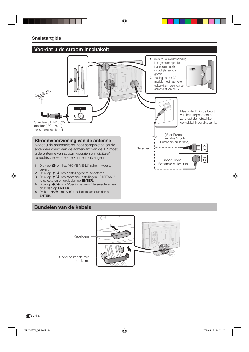 Snelstartgids stroomvoorziening van de antenne | Pioneer KRL-37V User Manual | Page 208 / 338