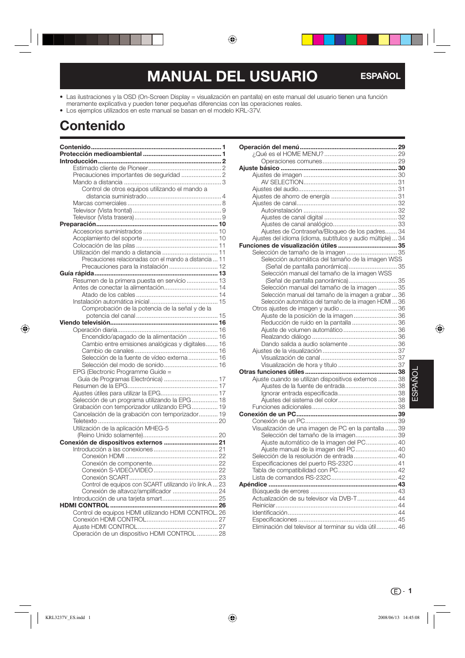 Pioneer KRL-37V User Manual | Page 243 / 338