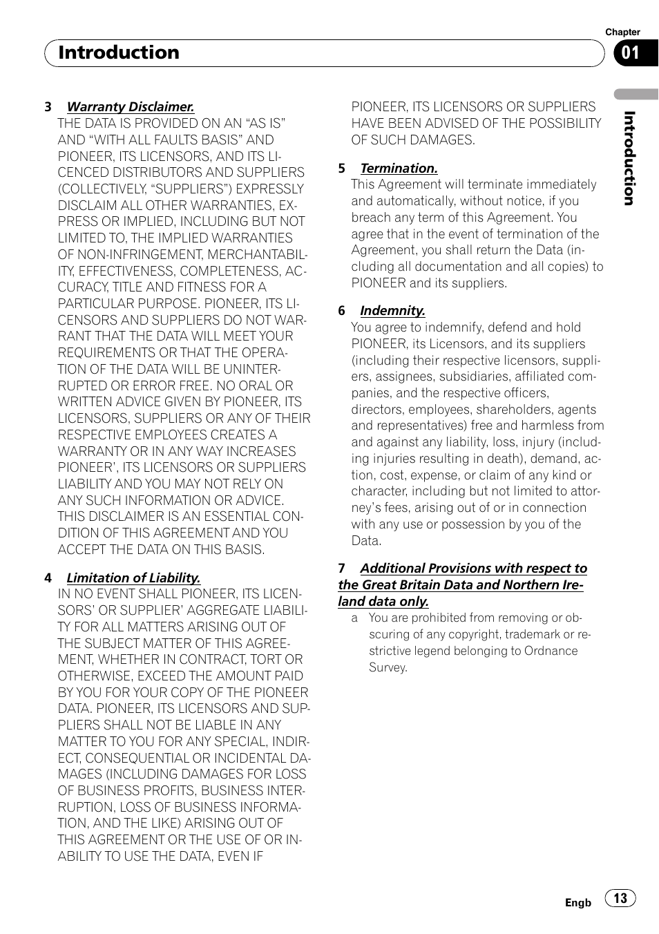 Introduction | Pioneer AVIC-HD3-II User Manual | Page 13 / 193