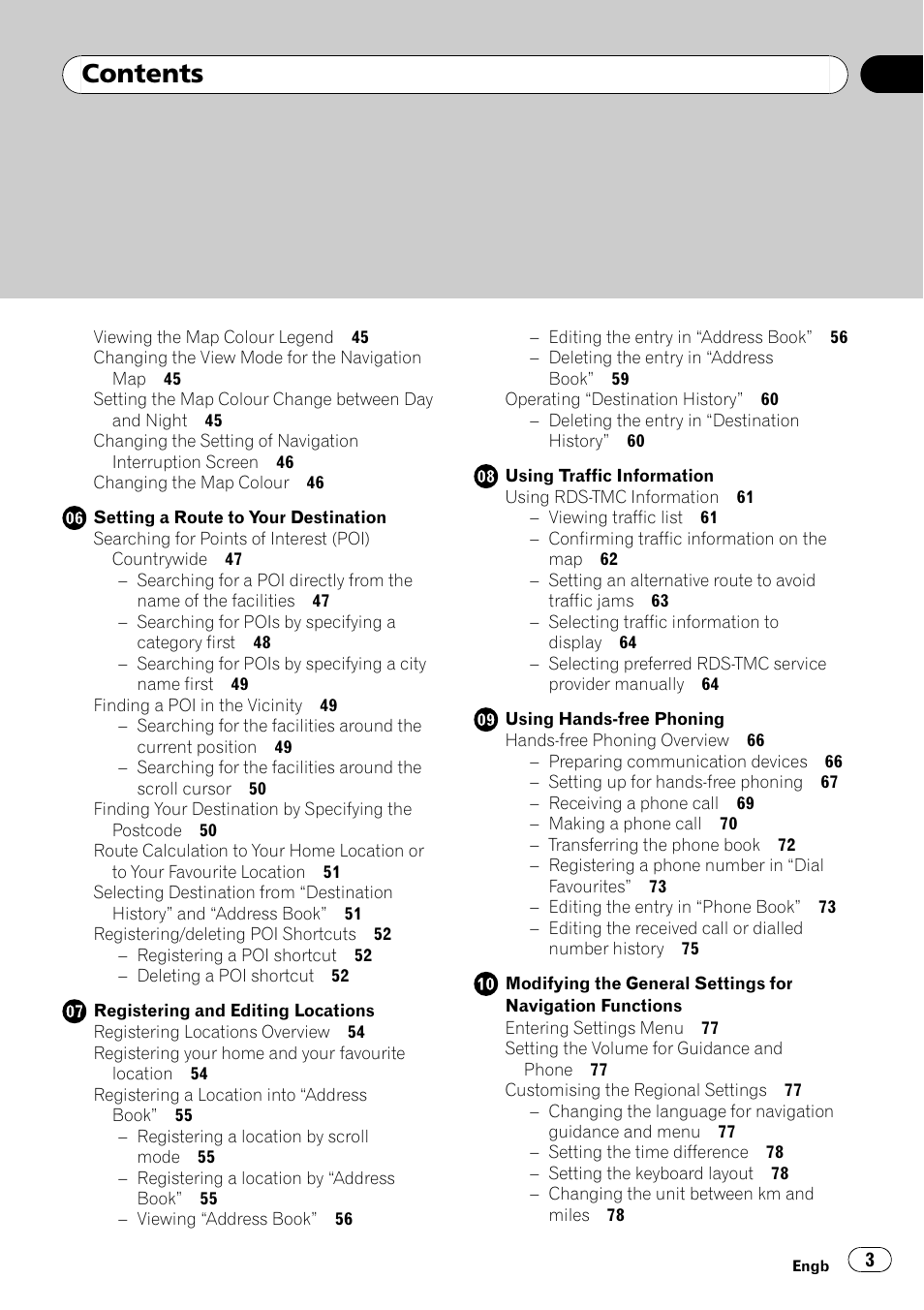 Pioneer AVIC-HD3-II User Manual | Page 3 / 193