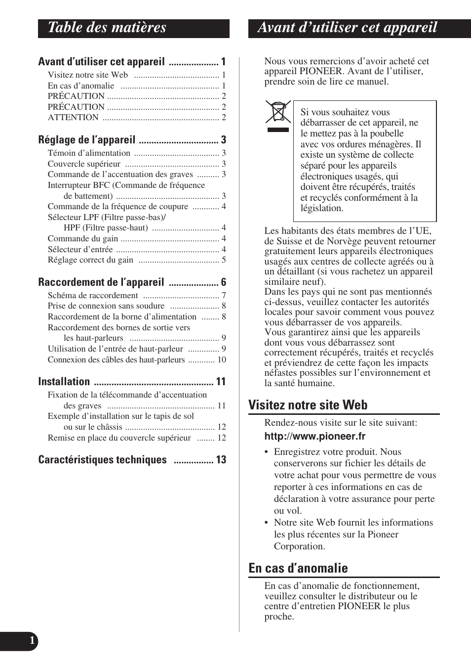 Pioneer PRS-D220 User Manual | Page 44 / 99