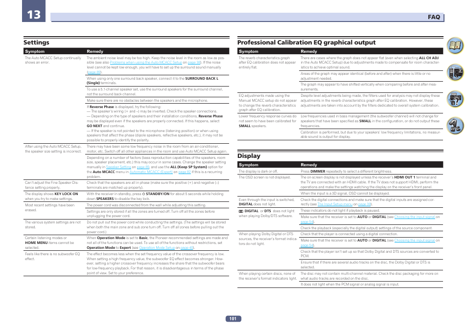 Pioneer VSX-924-S User Manual | Page 101 / 123