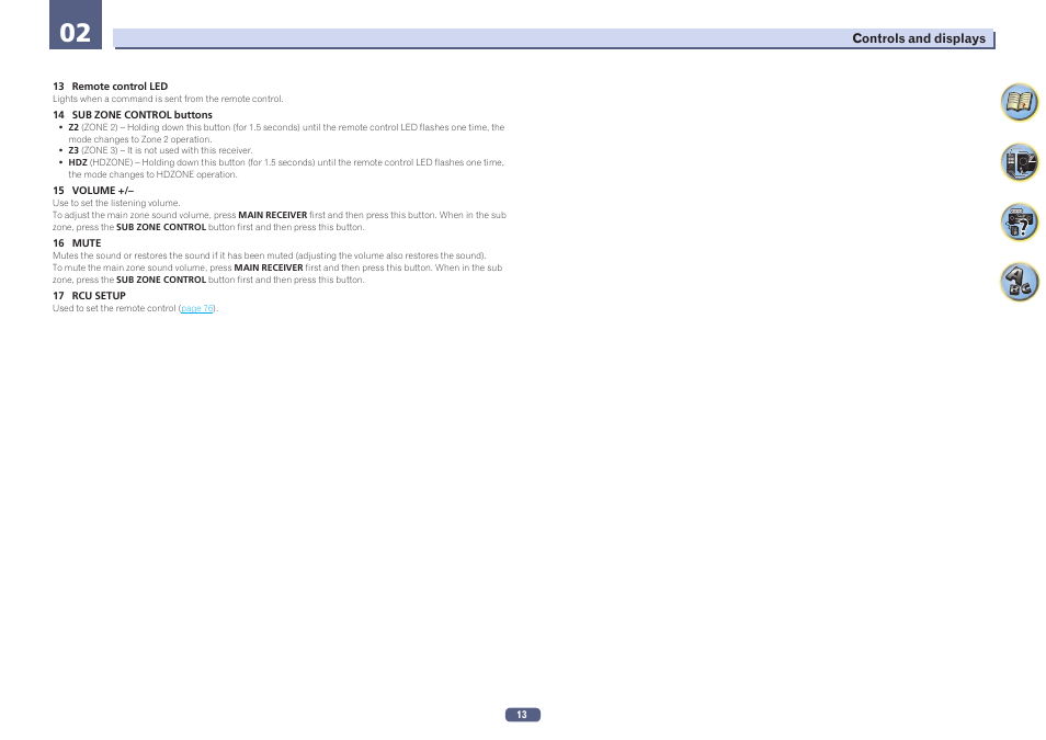 Pioneer VSX-924-S User Manual | Page 13 / 123
