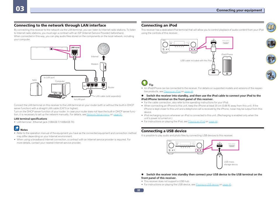 Pioneer VSX-924-S User Manual | Page 32 / 123