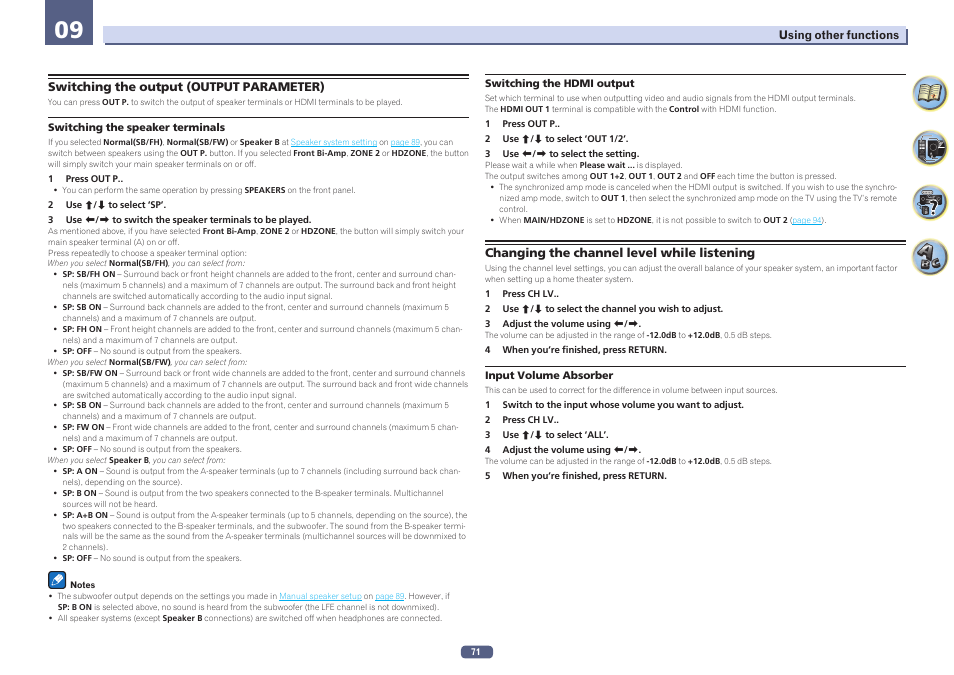 Pioneer VSX-924-S User Manual | Page 71 / 123