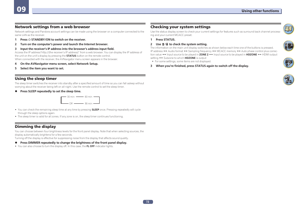 Pioneer VSX-924-S User Manual | Page 73 / 123