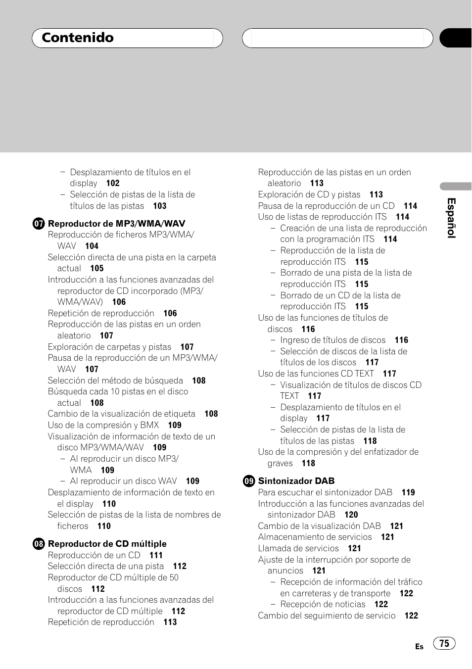 Pioneer DEH-P80MP User Manual | Page 75 / 155