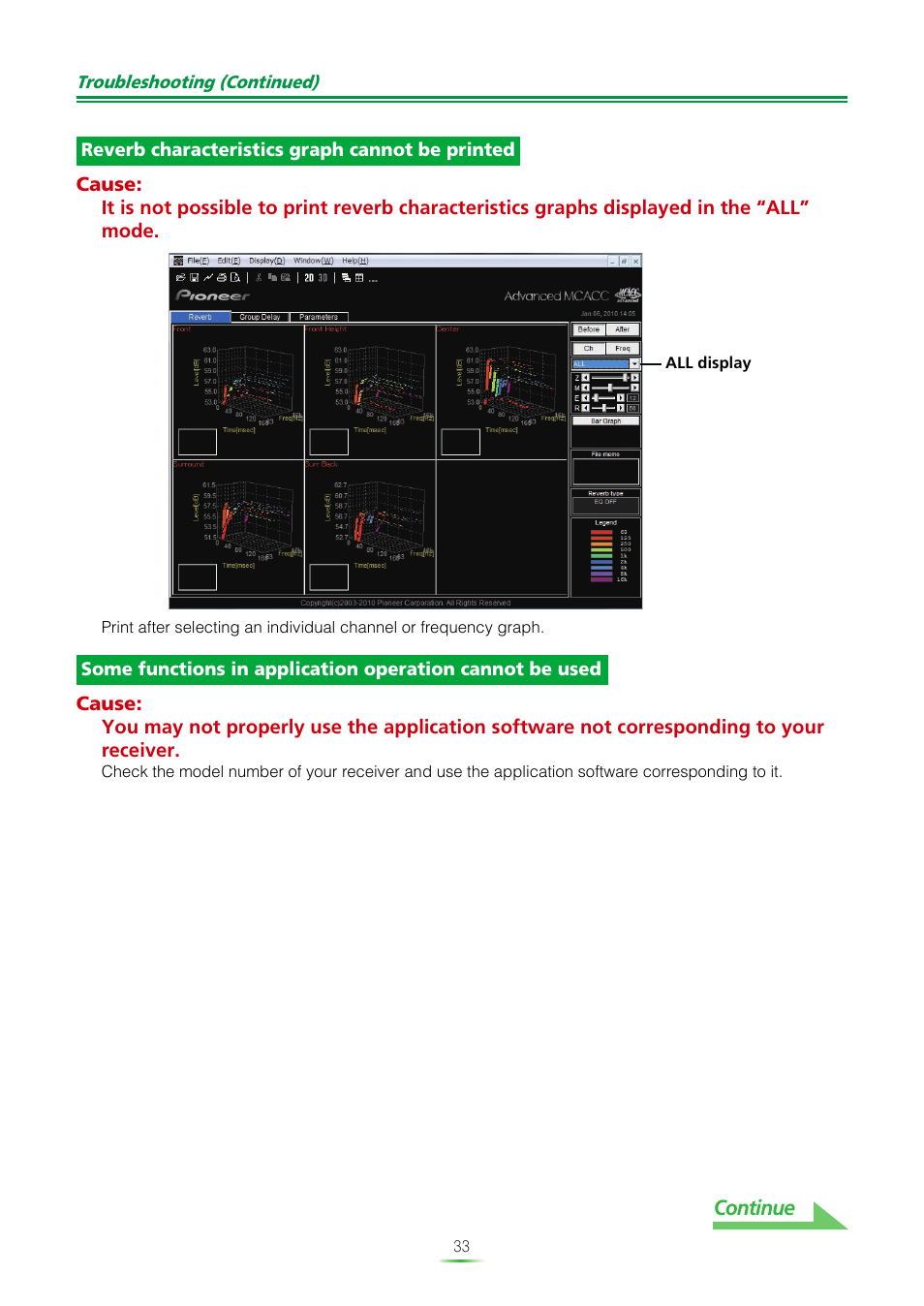 Continue | Pioneer VSX-920-K User Manual | Page 33 / 35
