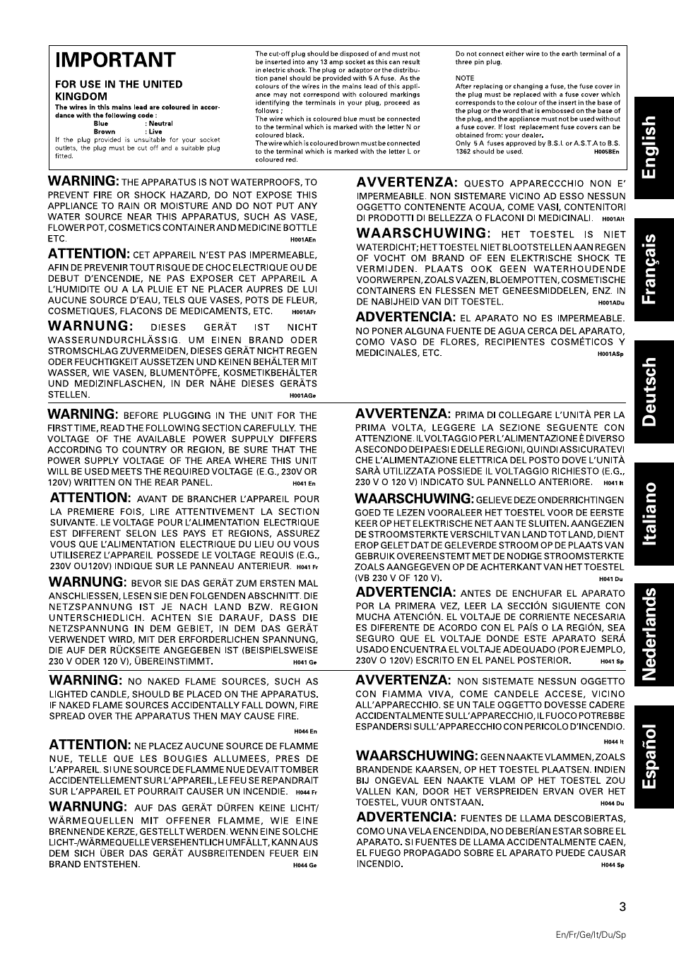 Pioneer DMP-555 User Manual | Page 3 / 120
