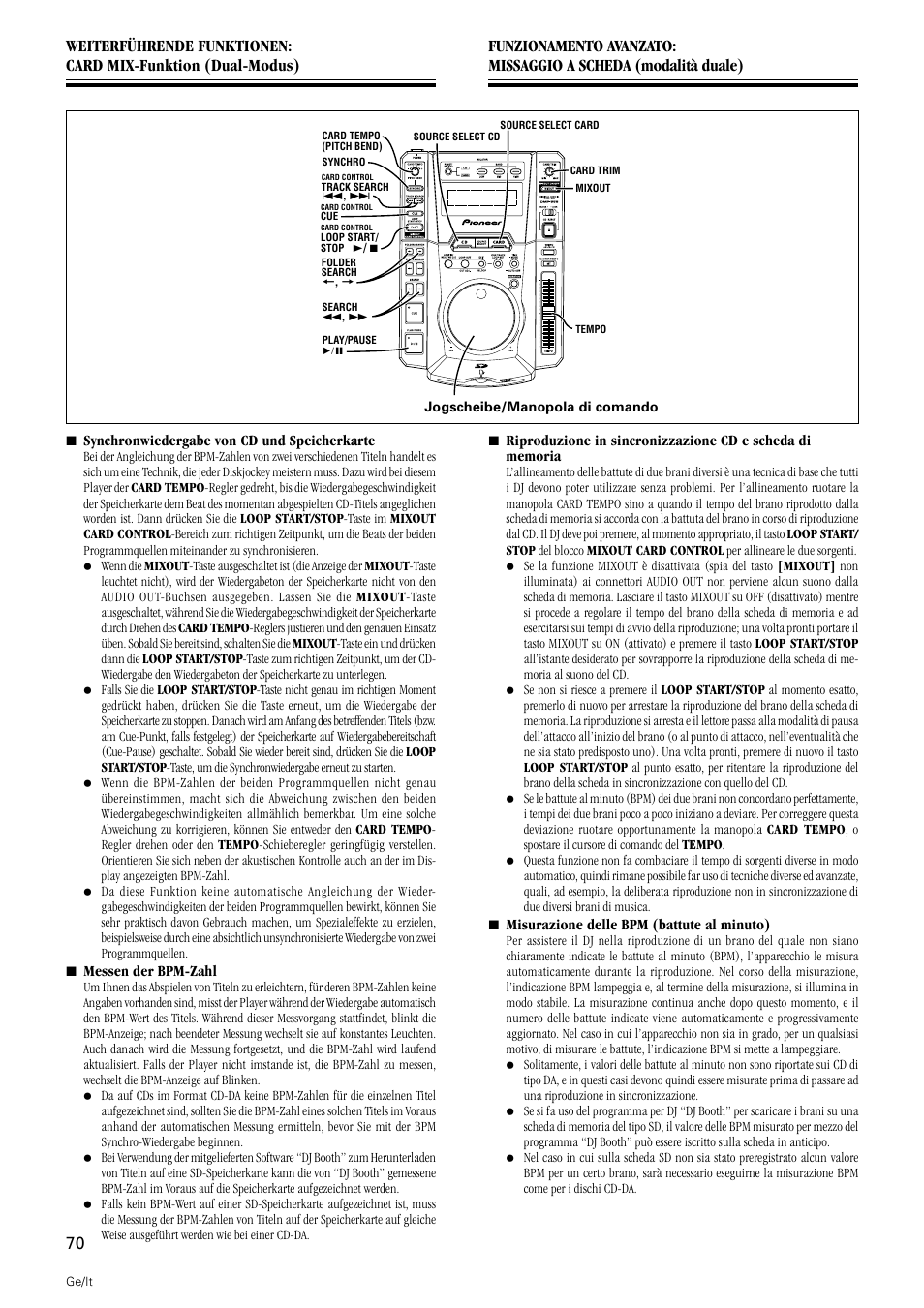 Pioneer DMP-555 User Manual | Page 70 / 120