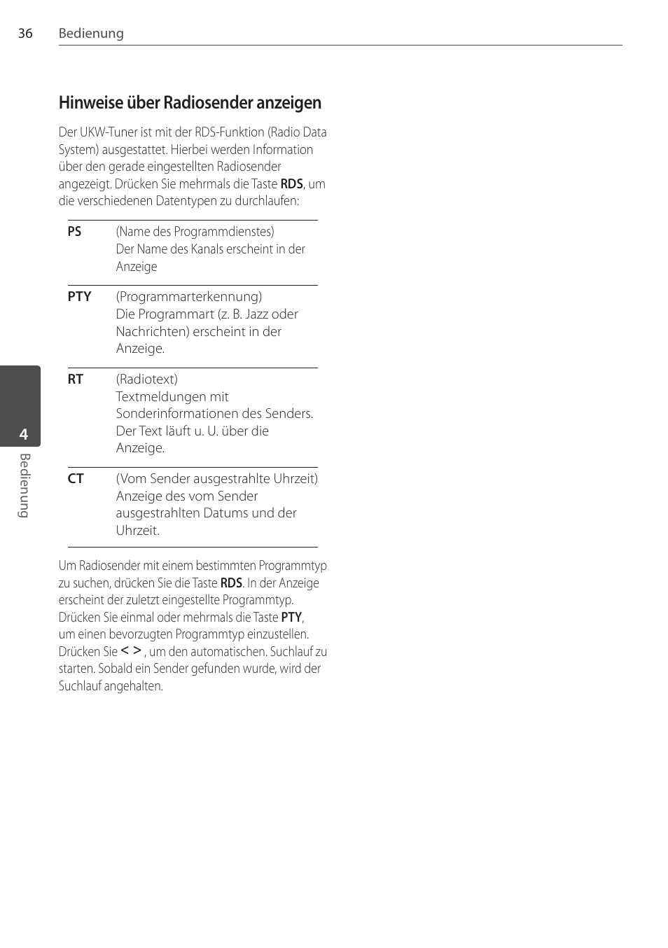 Hinweise über radiosender anzeigen | Pioneer DCS-FS303K User Manual | Page 128 / 278