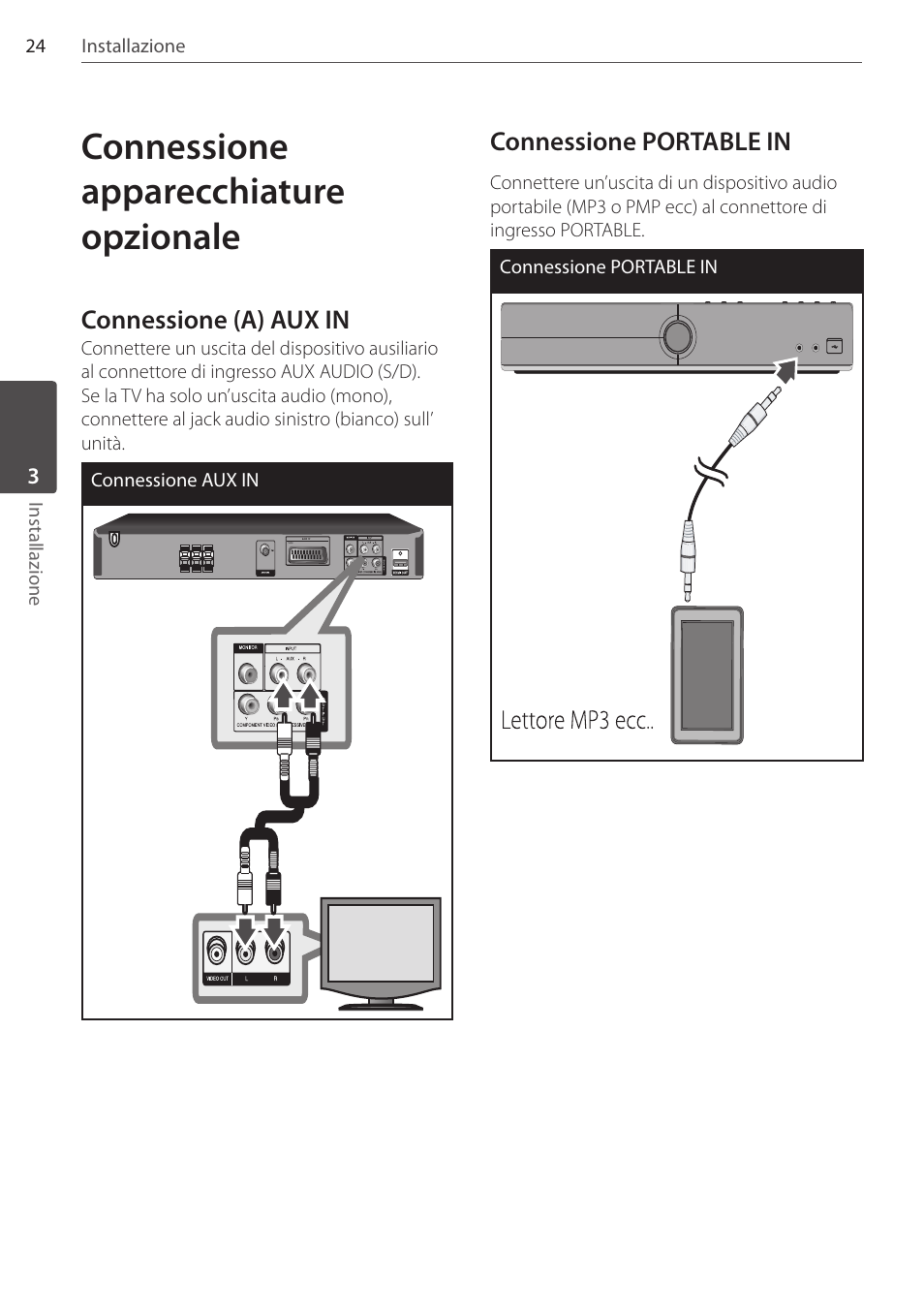 Connessione apparecchiature opzionale | Pioneer DCS-FS303K User Manual | Page 162 / 278