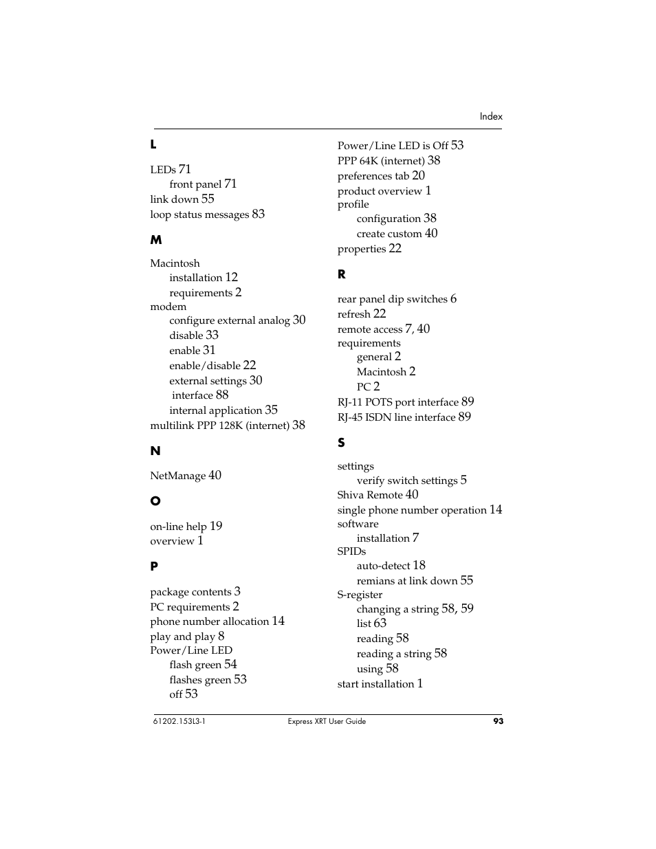 ADTRAN Express XRT User Manual | Page 107 / 111