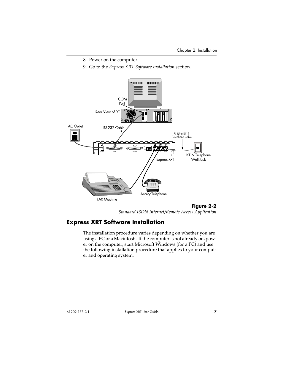 Express xrt software installation | ADTRAN Express XRT User Manual | Page 21 / 111
