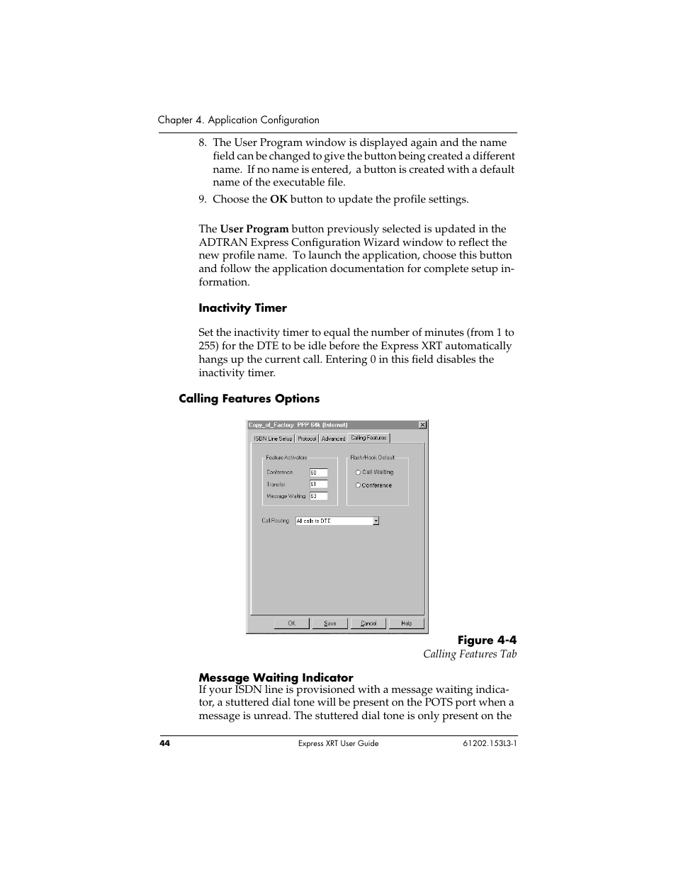 ADTRAN Express XRT User Manual | Page 58 / 111