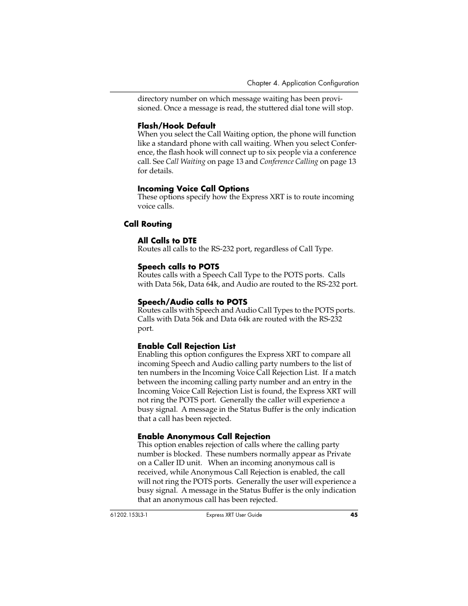 ADTRAN Express XRT User Manual | Page 59 / 111