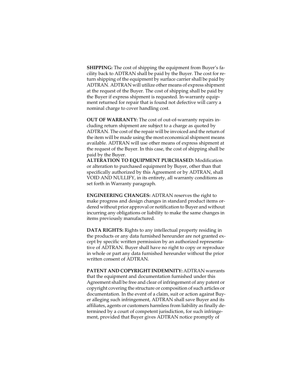 ADTRAN Express XRT User Manual | Page 7 / 111