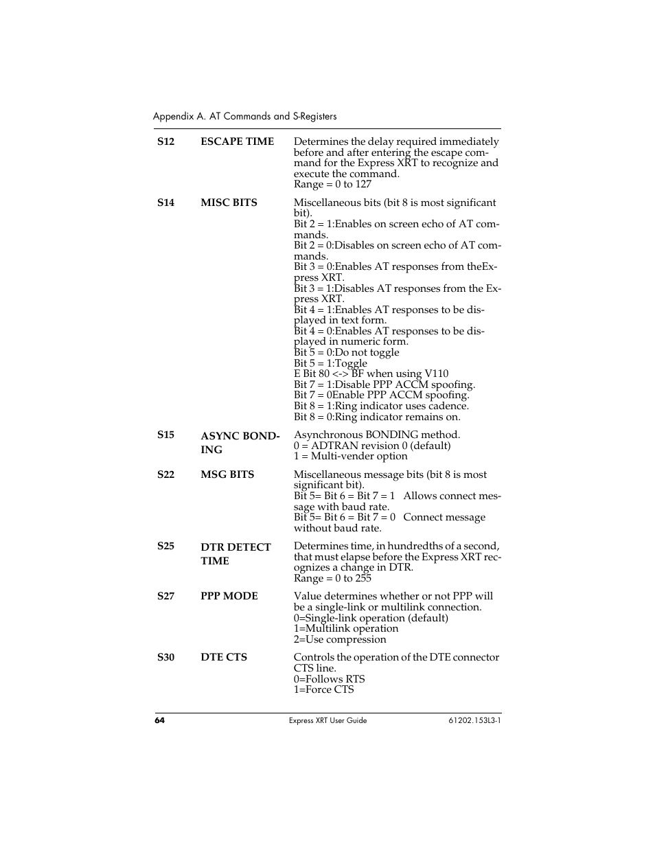 ADTRAN Express XRT User Manual | Page 78 / 111