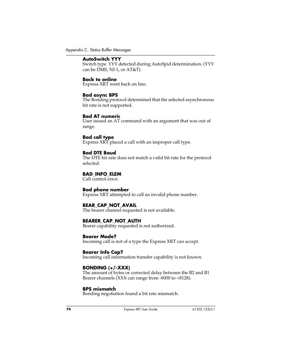 ADTRAN Express XRT User Manual | Page 88 / 111