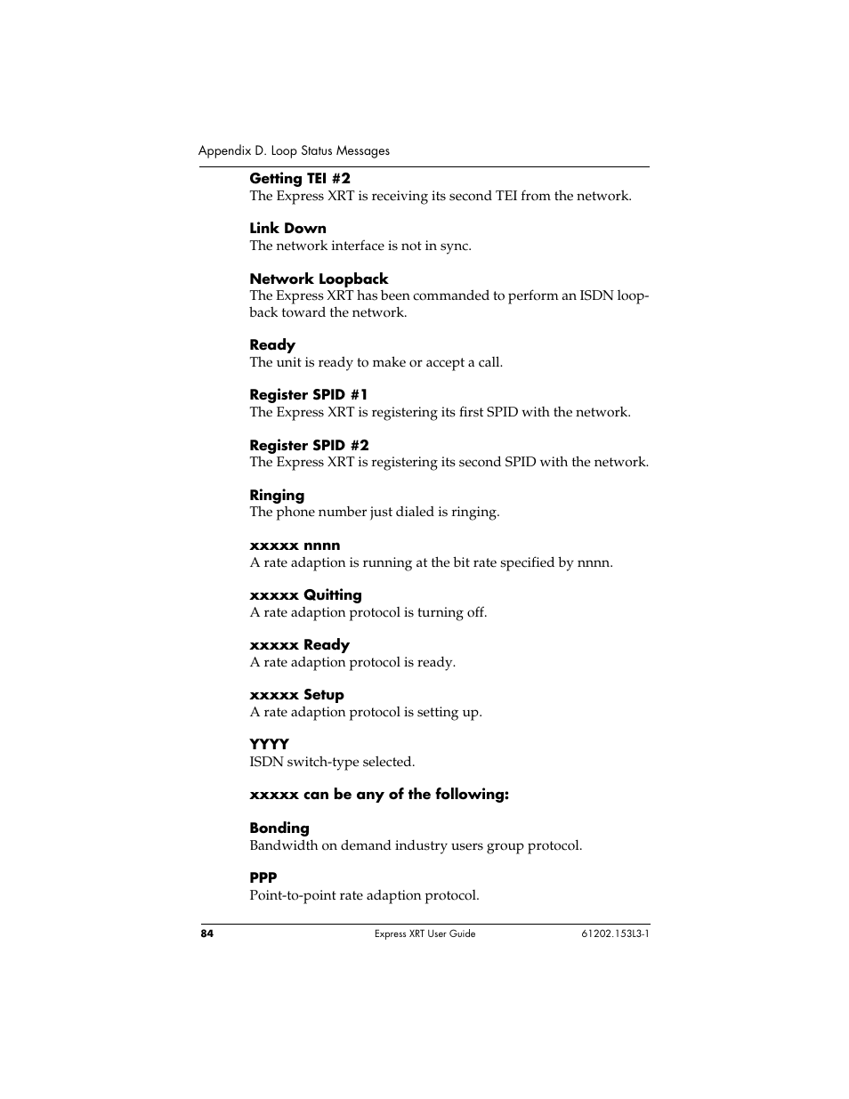 ADTRAN Express XRT User Manual | Page 98 / 111