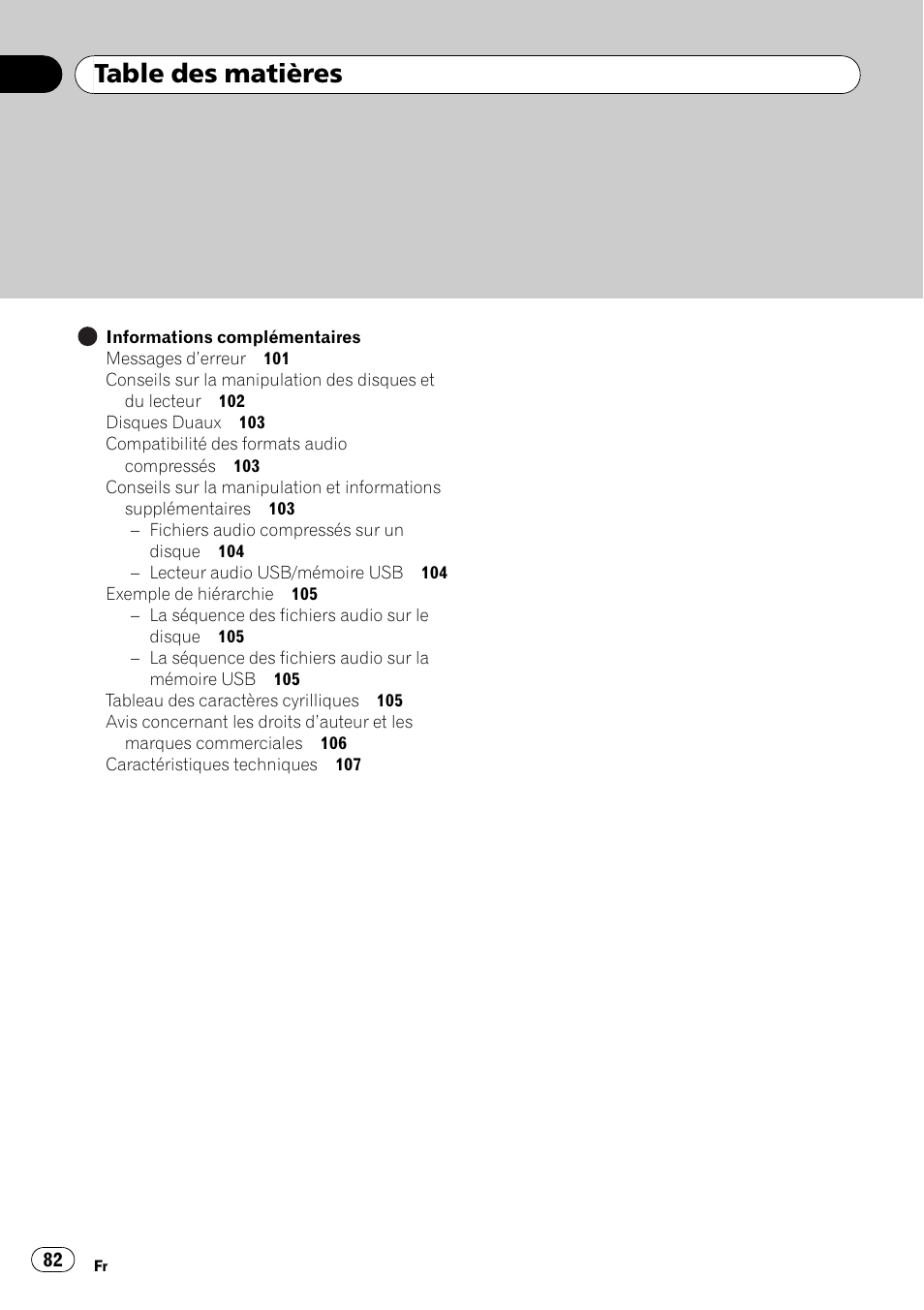 Pioneer DEH-2100UB User Manual | Page 82 / 108