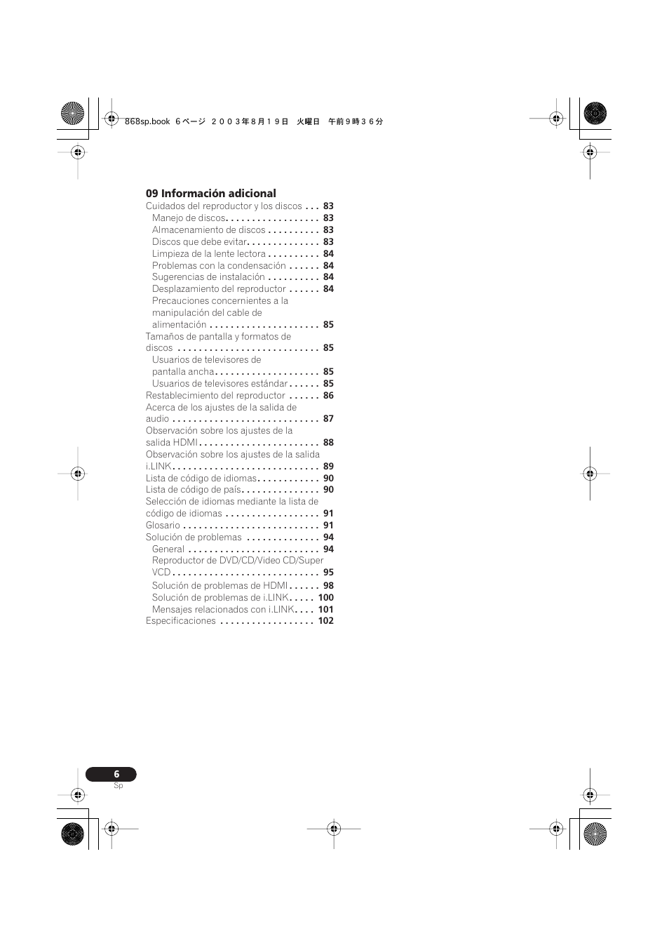 Pioneer DV-668AV-S User Manual | Page 102 / 200