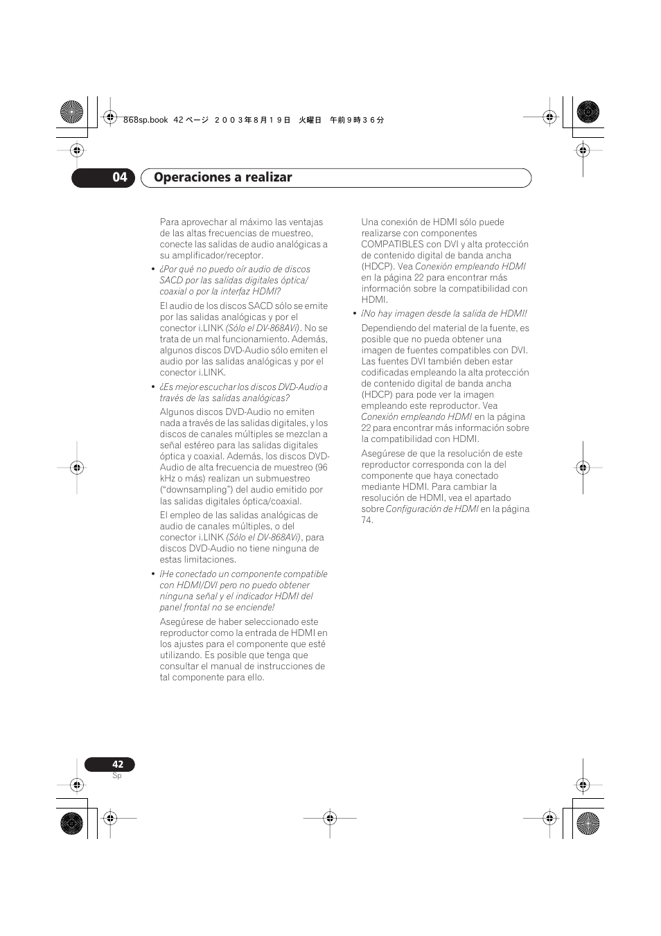 Operaciones a realizar 04 | Pioneer DV-668AV-S User Manual | Page 138 / 200