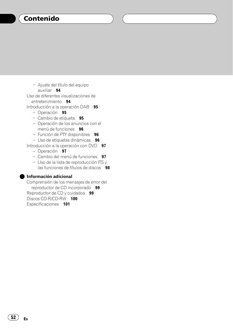 Pioneer DEH-P6600R User Manual | Page 52 / 103