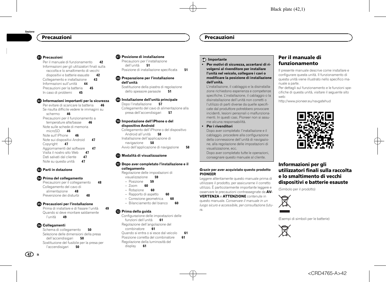 Pioneer SPX-HUD01 User Manual | Page 42 / 148