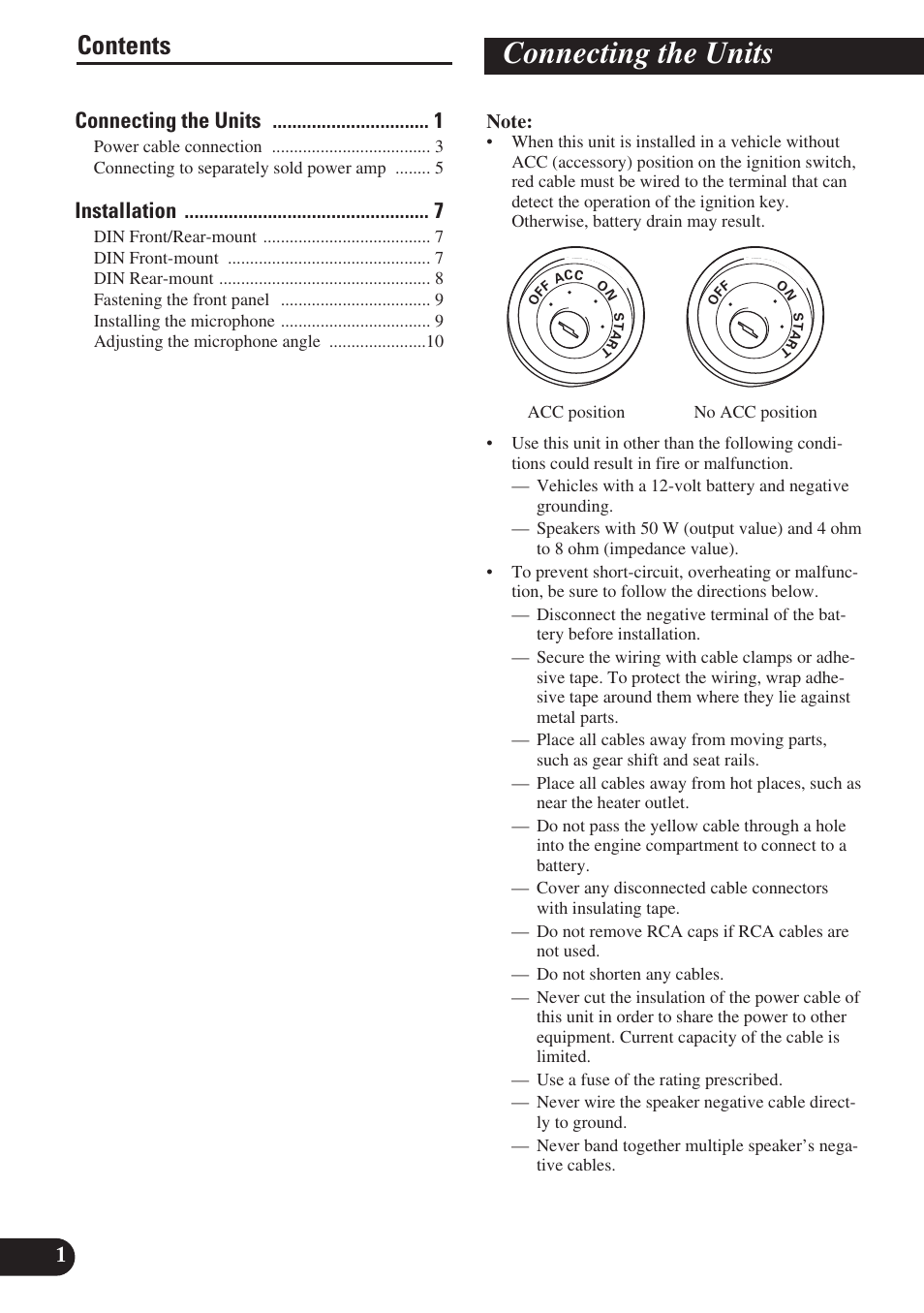 Pioneer DEH-P800BT User Manual | Page 2 / 72