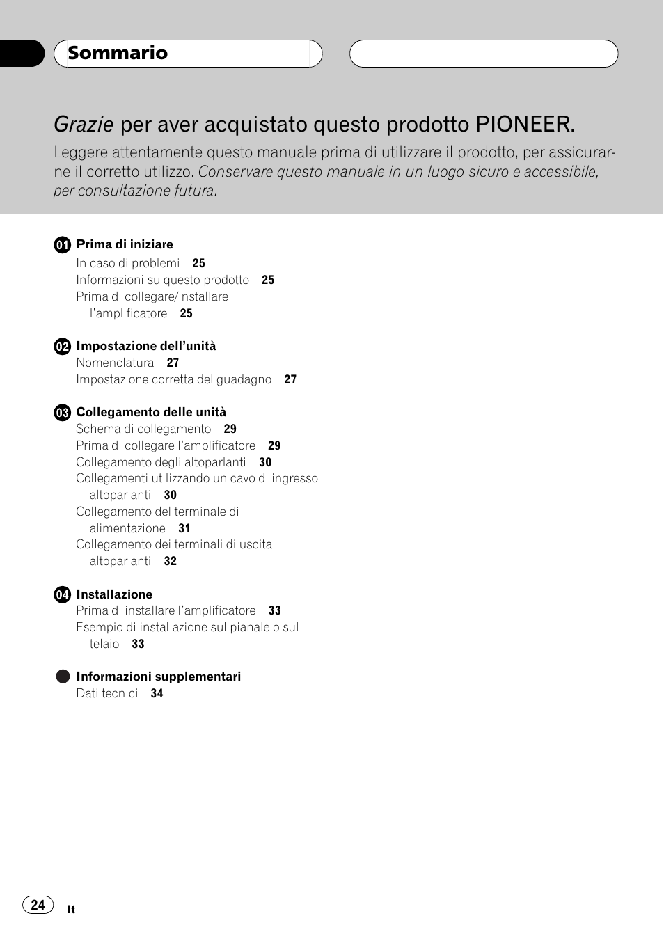 Pioneer GM-D7500M User Manual | Page 24 / 84