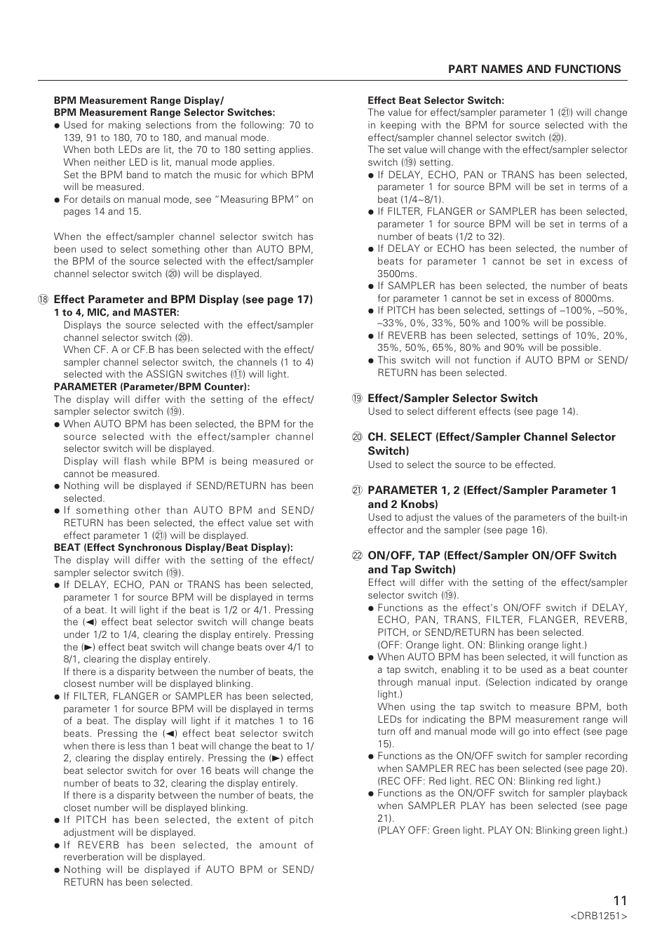 Pioneer DJM-600 User Manual | Page 11 / 28