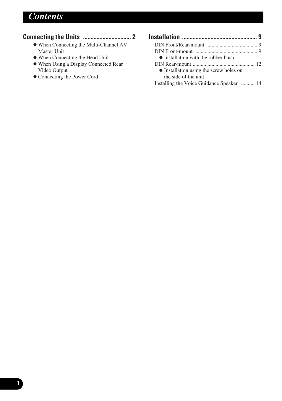 Pioneer AVX-P7300DVD User Manual | Page 2 / 88
