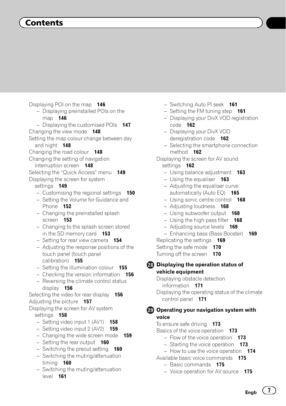 Pioneer AVIC-F840BT User Manual | Page 7 / 220