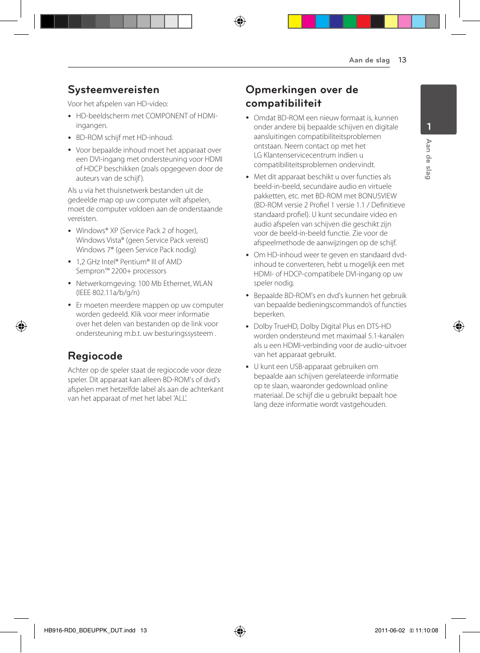 Systeemvereisten, Regiocode, Opmerkingen over de compatibiliteit | Pioneer BCS-313 User Manual | Page 369 / 436
