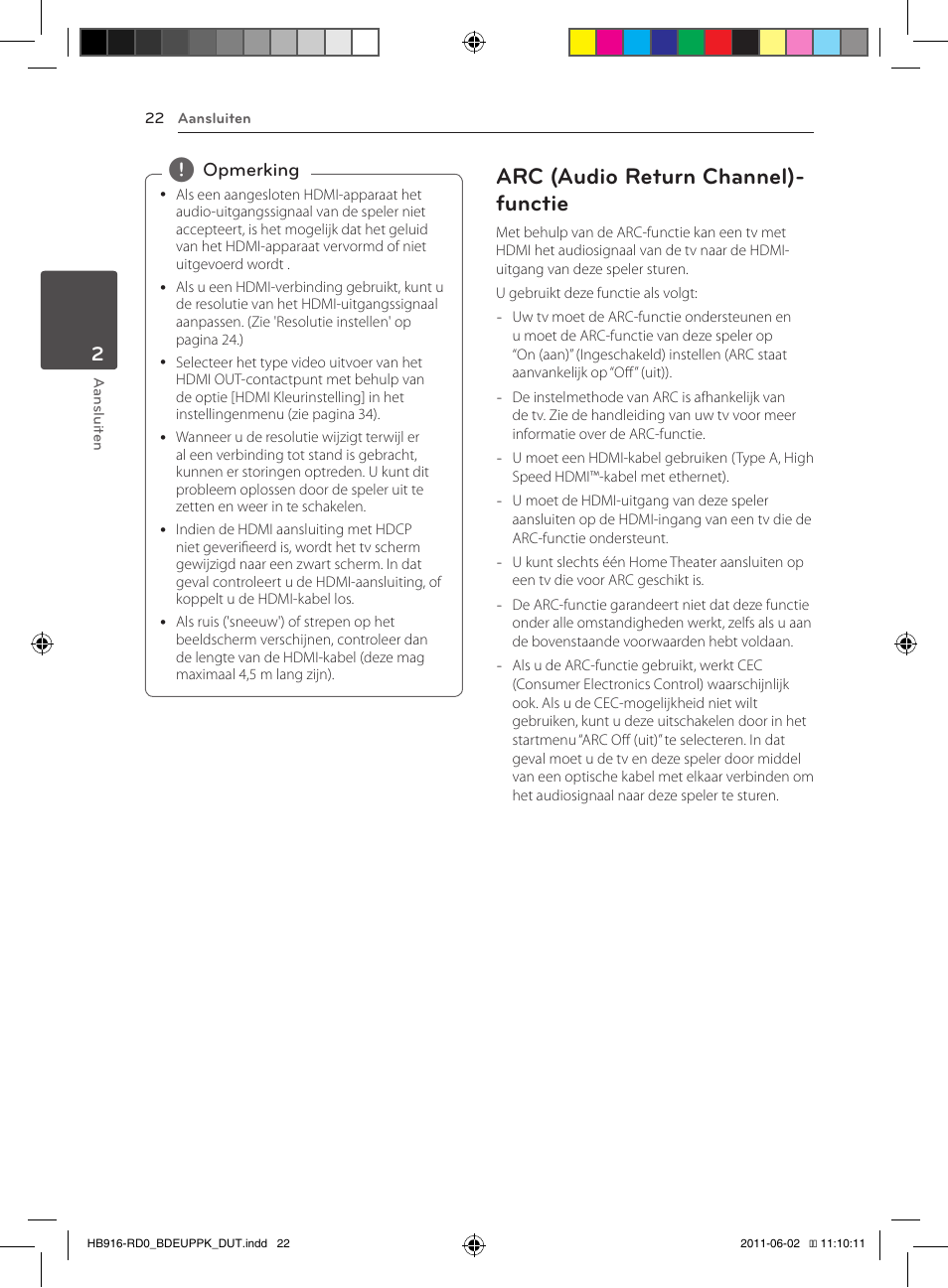 22 – arc (audio return channel)-functie, Arc (audio return channel)- functie | Pioneer BCS-313 User Manual | Page 378 / 436