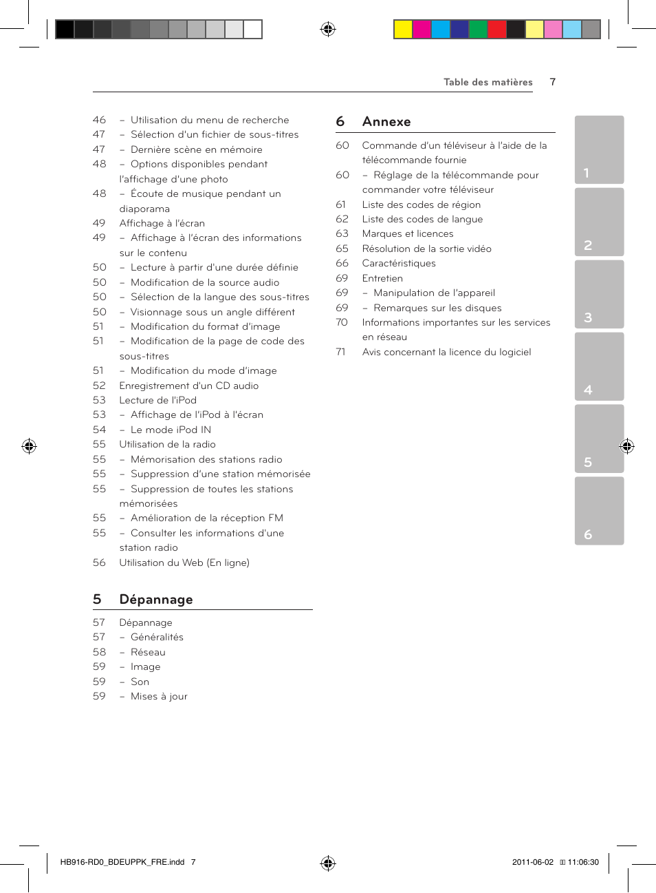 5 dépannage, 6 annexe | Pioneer BCS-313 User Manual | Page 77 / 436