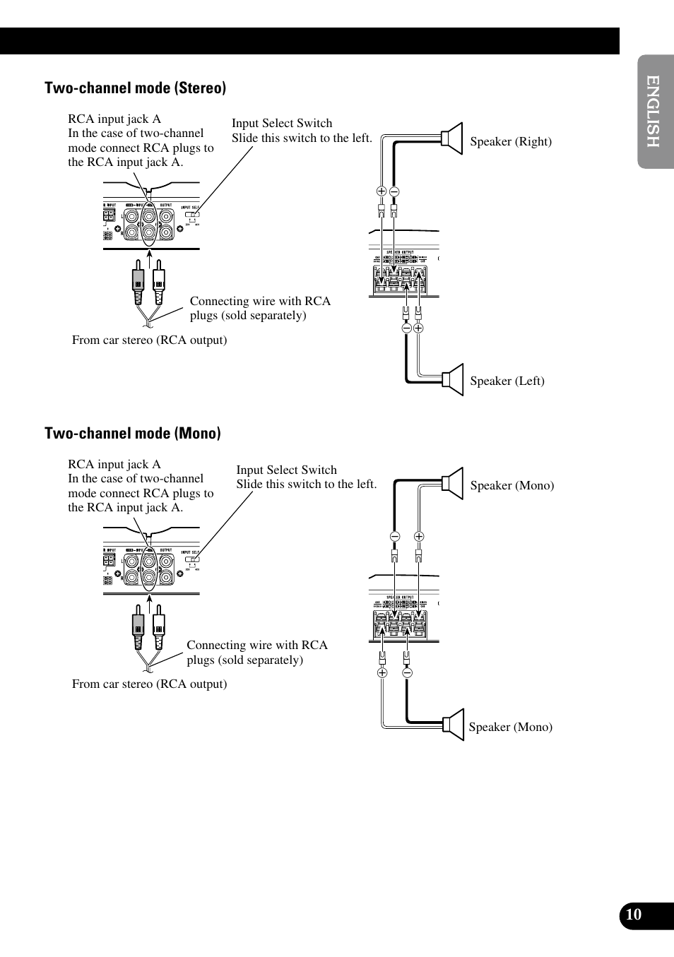 Pioneer GM-6300F User Manual | Page 11 / 86