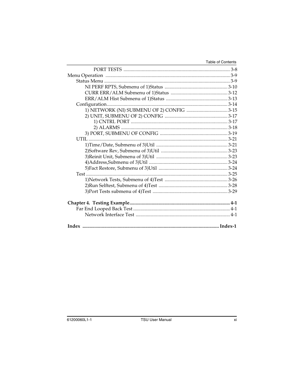 ADTRAN T1-FT1 User Manual | Page 11 / 78