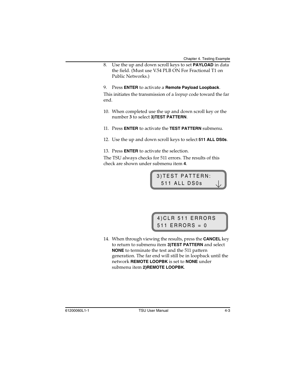 ADTRAN T1-FT1 User Manual | Page 69 / 78