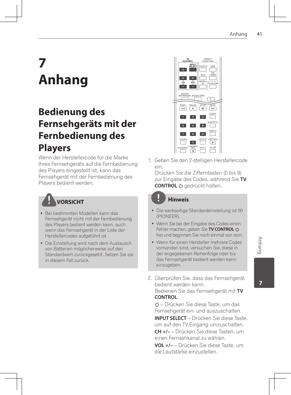 7anhang | Pioneer DCS-222K User Manual | Page 133 / 280